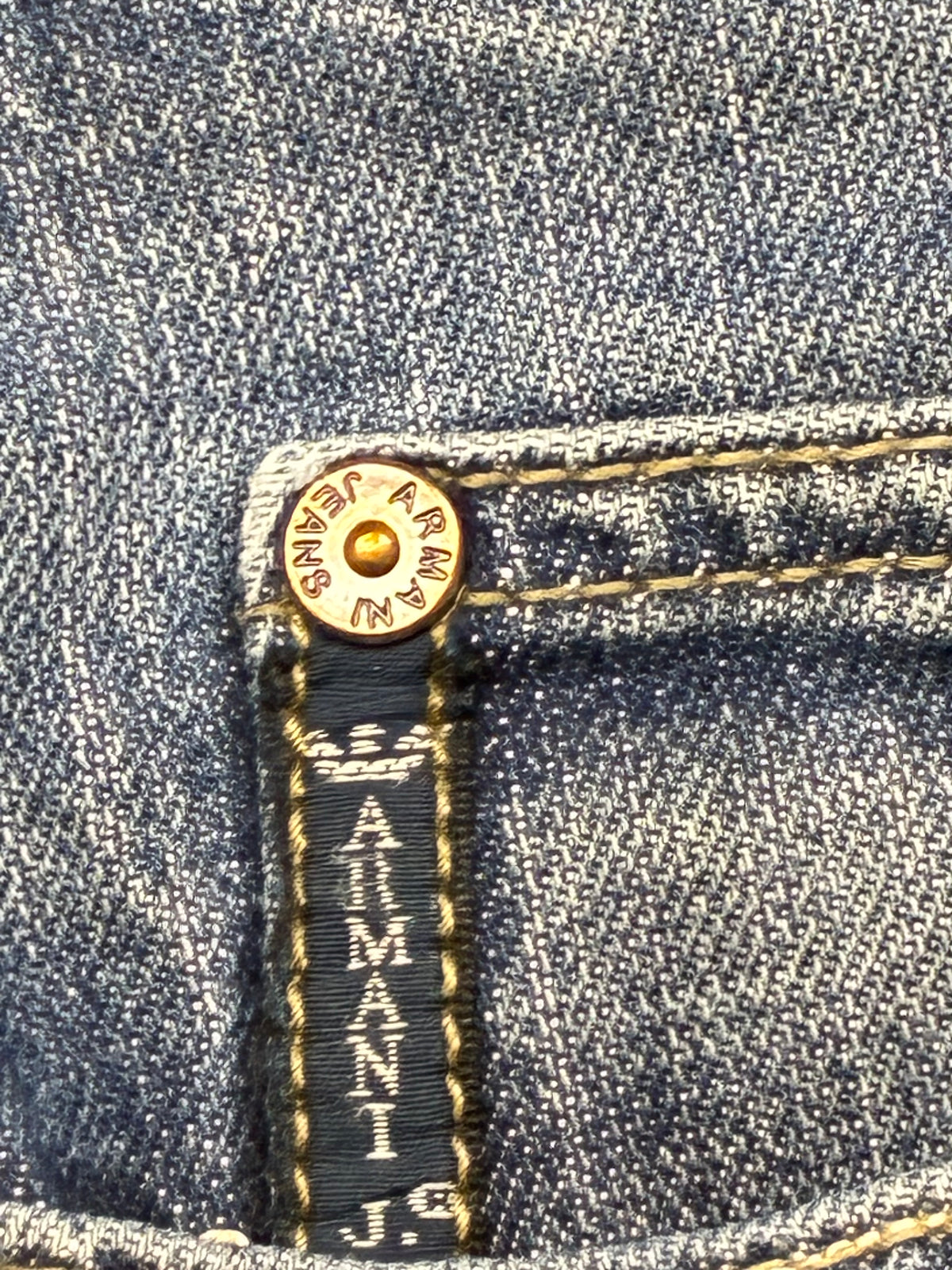 vintage Armani jeans {S}