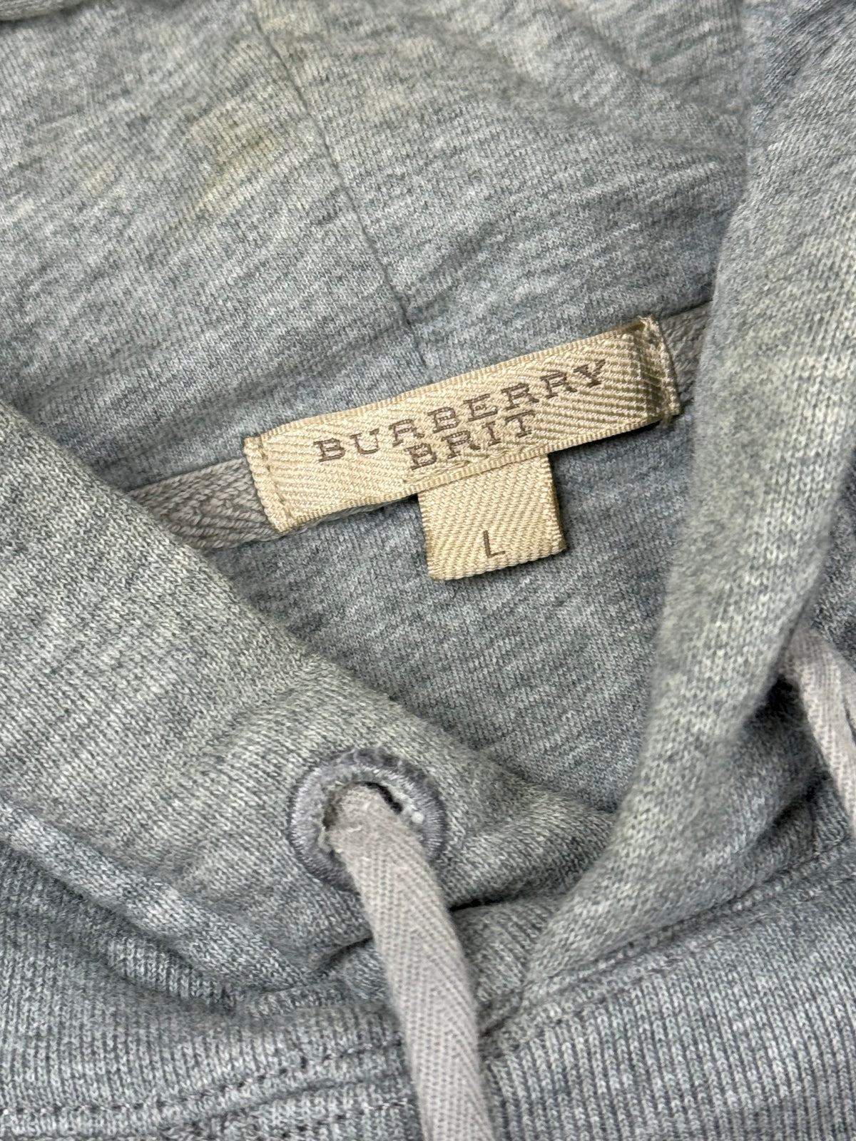 vintage Burberry hoodie {L}