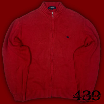 vintage Burberry sweatjacket {L}