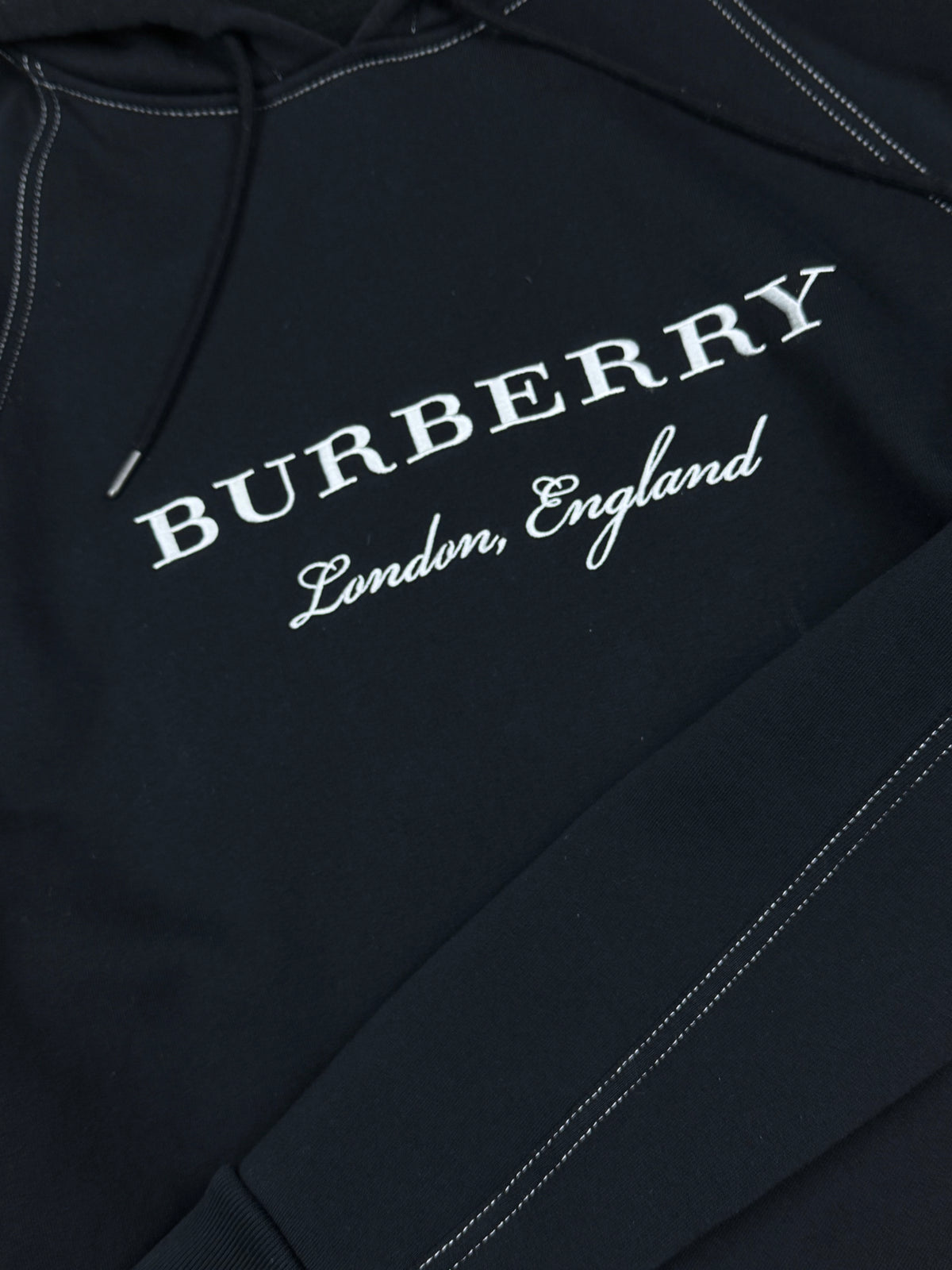 vintage Burberry hoodie {L}