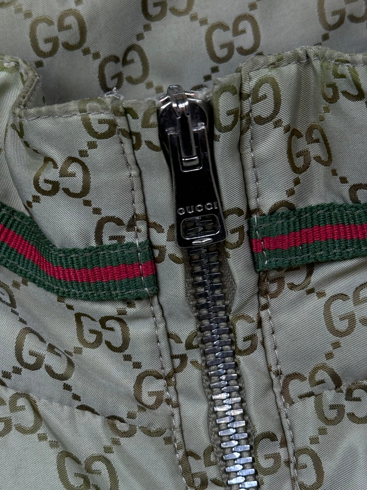 vintage Gucci monogram windbreaker {S}