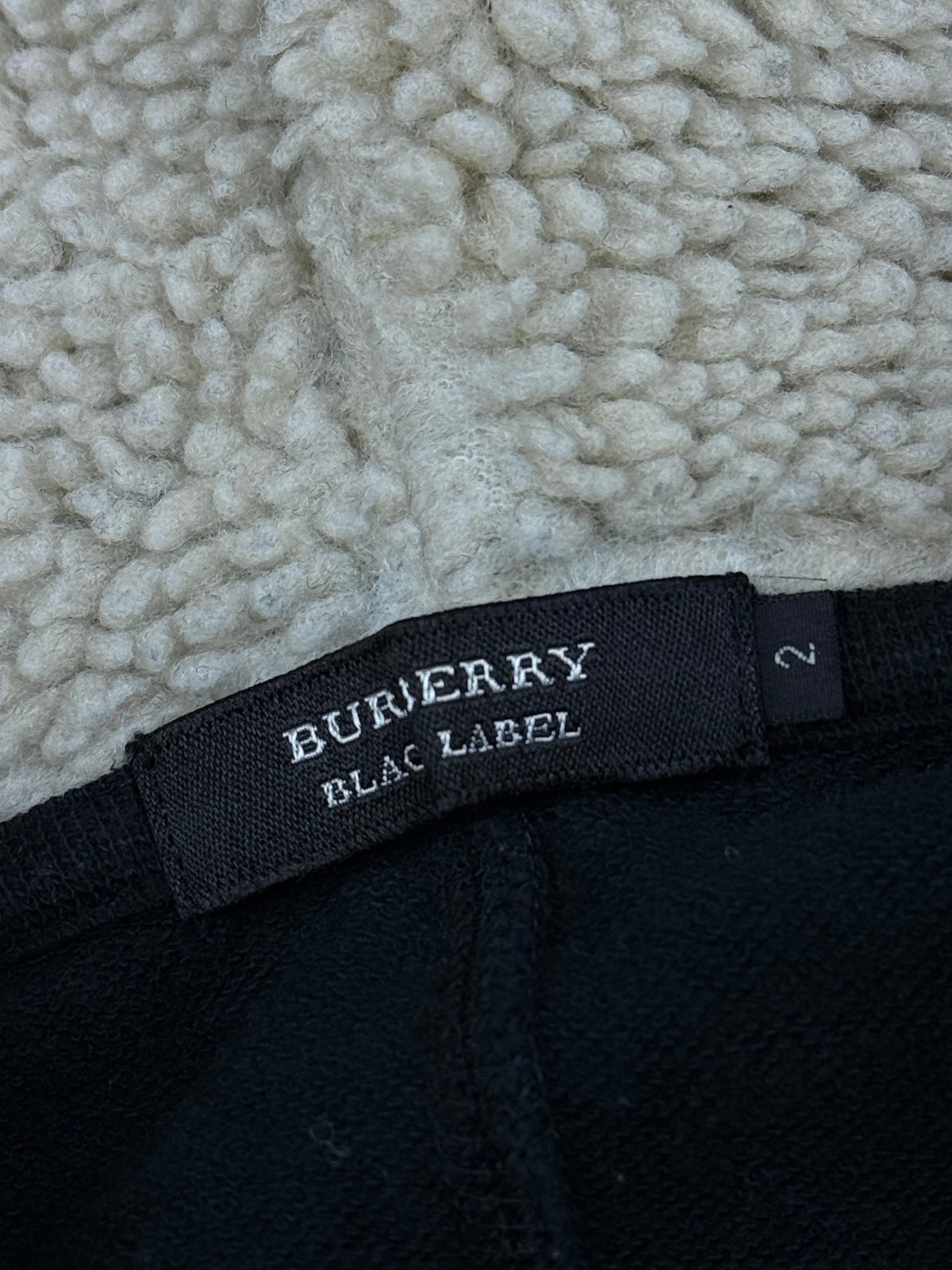 vintage Burberry Black Label sweatjacket {S}