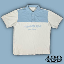 Load image into Gallery viewer, vintage YSL Yves Saint Laurent polo spell out polo {M}
