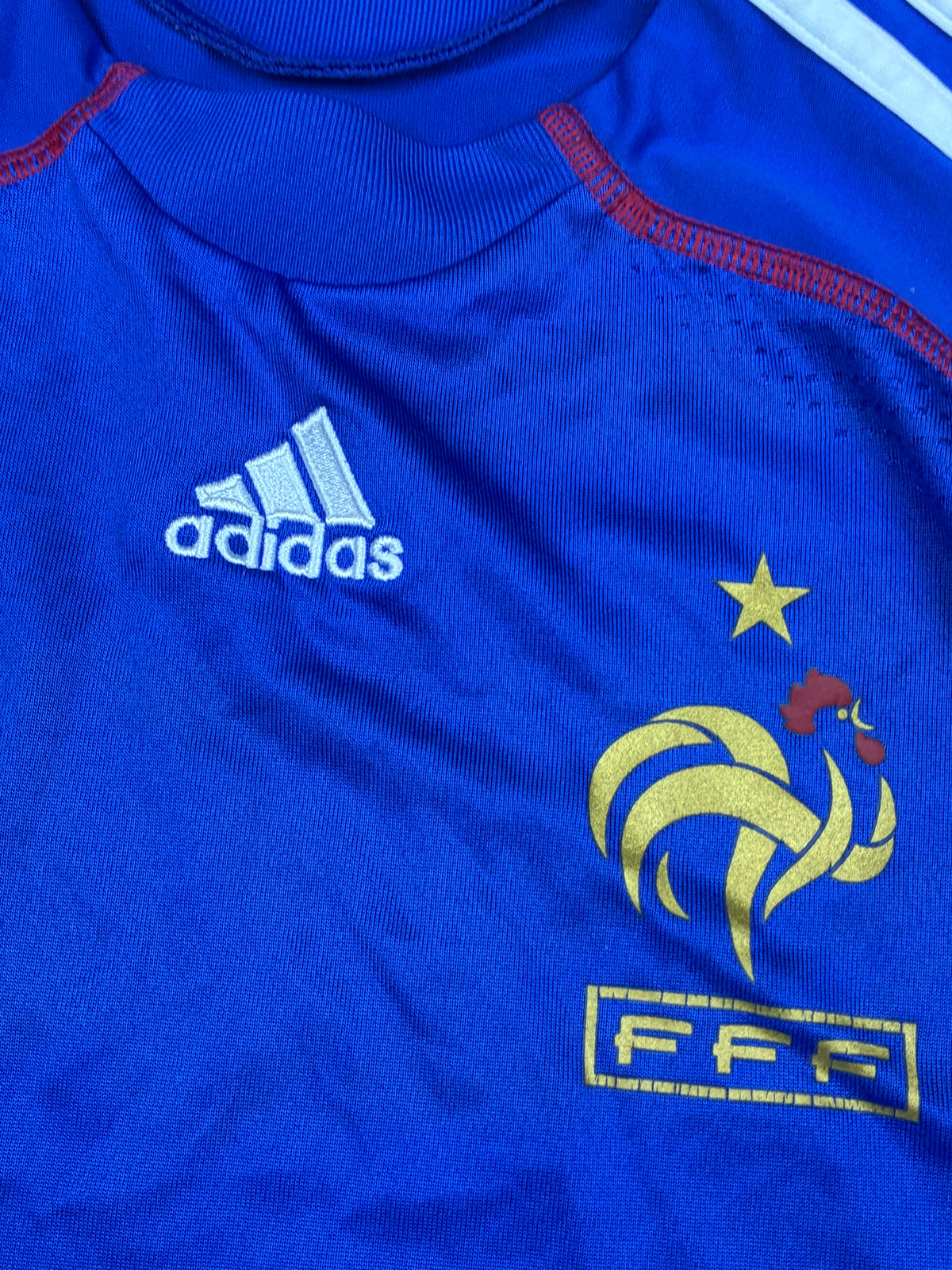 vintage Adidas France home jersey {XS}