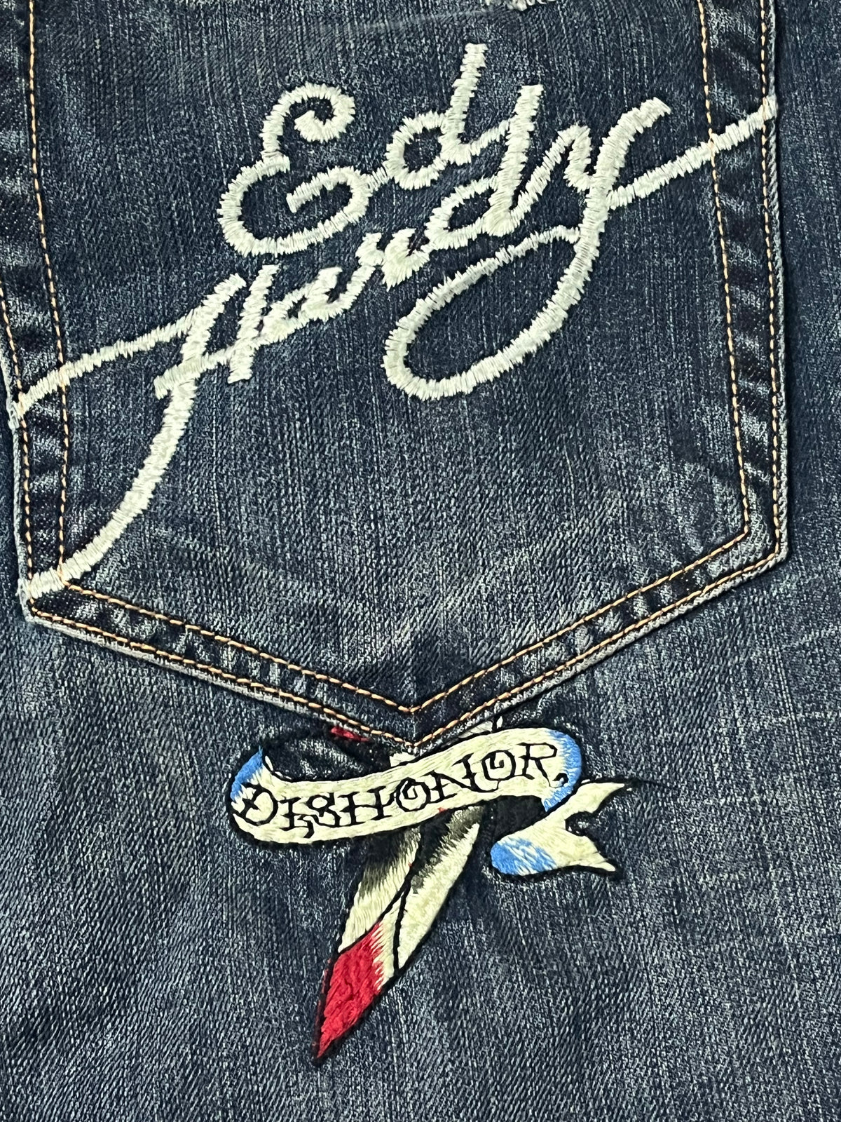 vintage Ed Hardy jorts {M}
