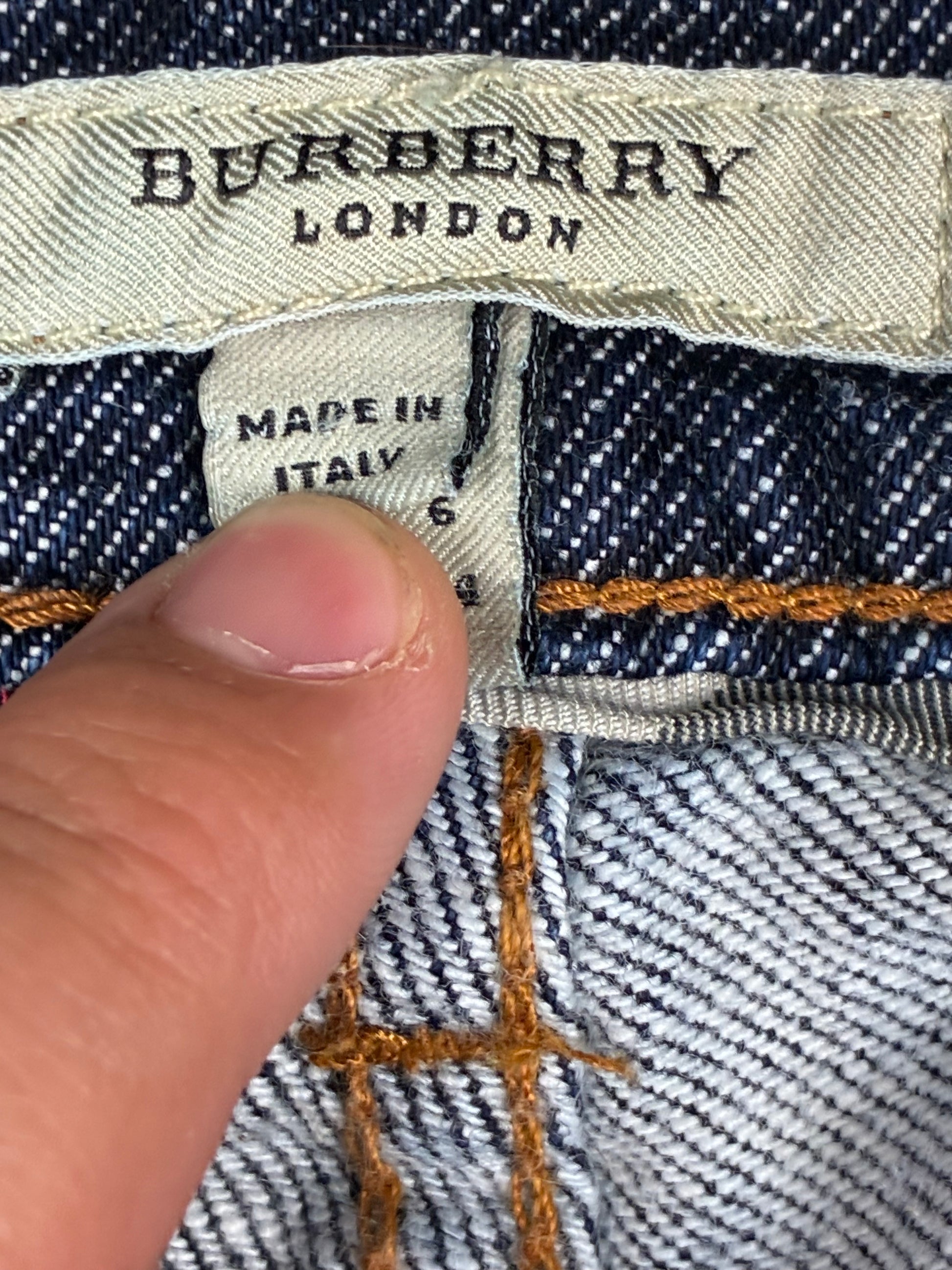 vintage Burberry jeans {XS}