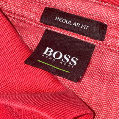 pink Hugo Boss polo {XL}