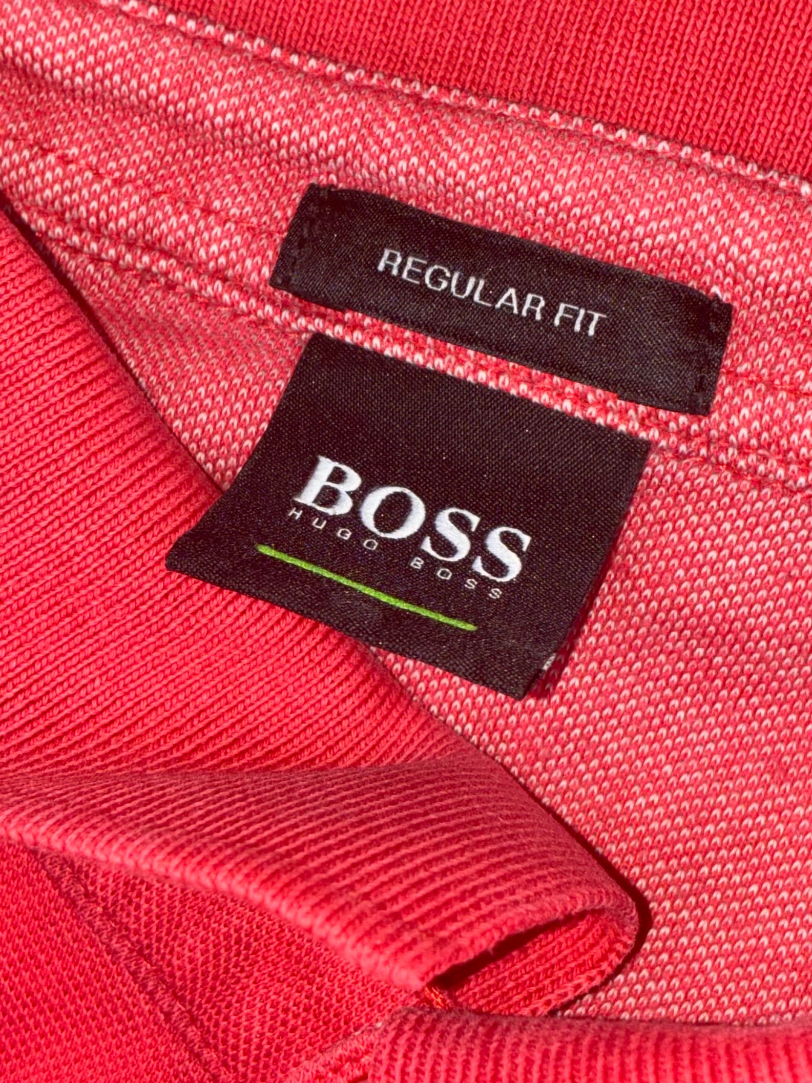pink Hugo Boss polo {XL}