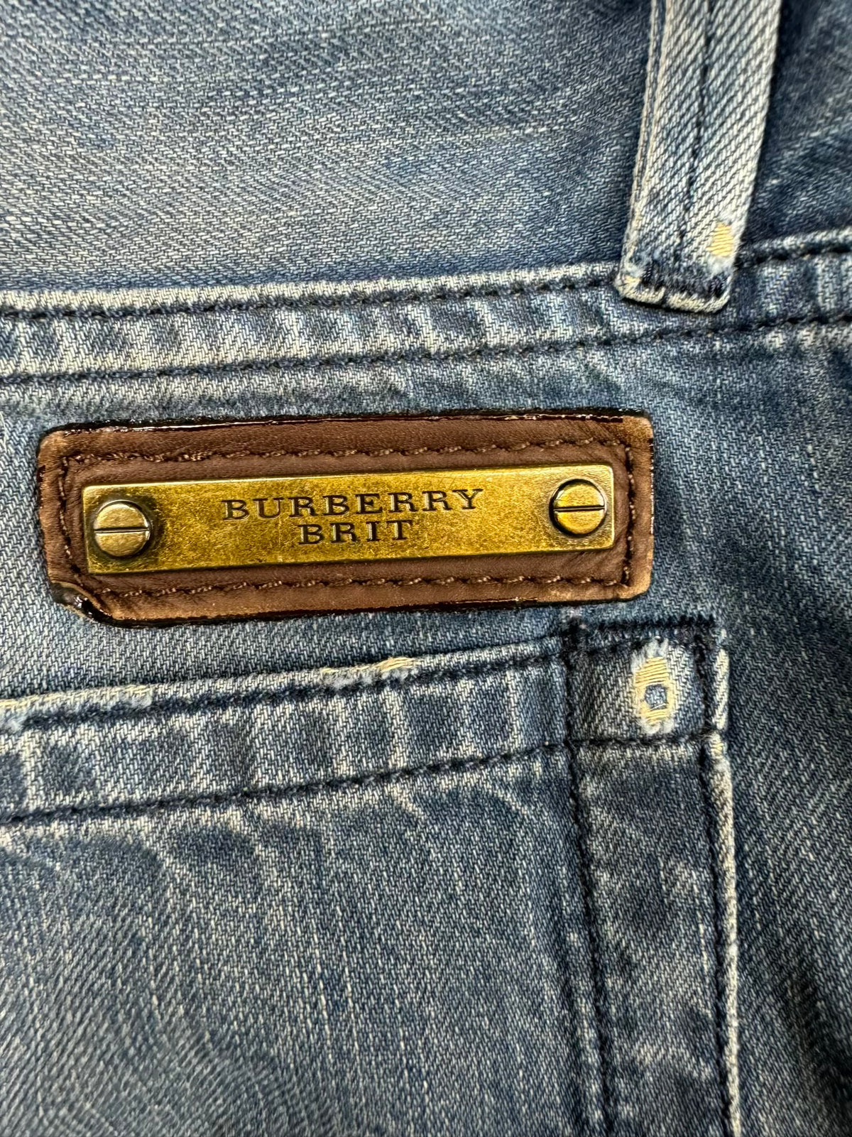 vintage Burberry jeans {M}