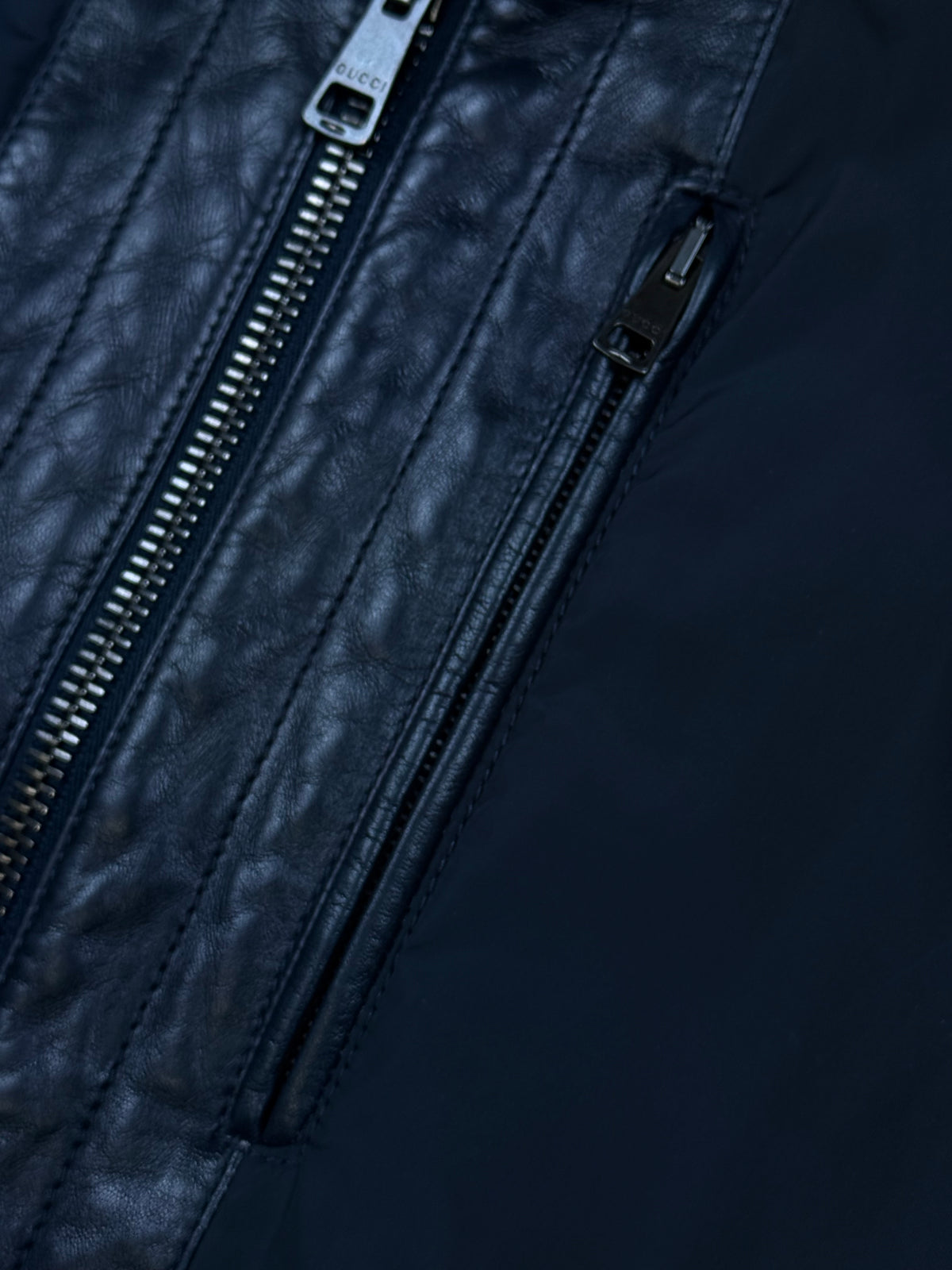 vintage Gucci leatherjacket {S}