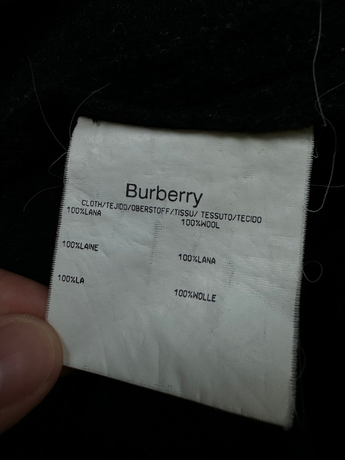 vintage Burberry fleecejacket {XL}
