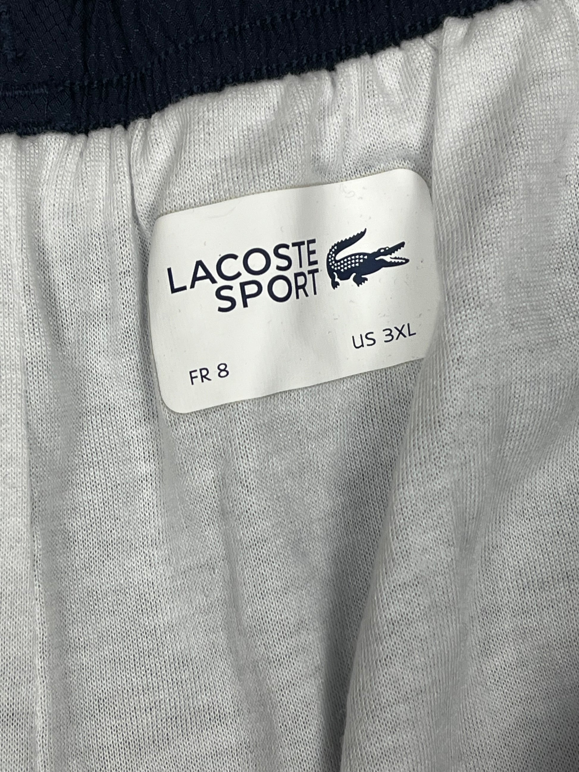 navyblue Lacoste trackpants {XL}