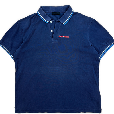navyblue Prada polo {M}