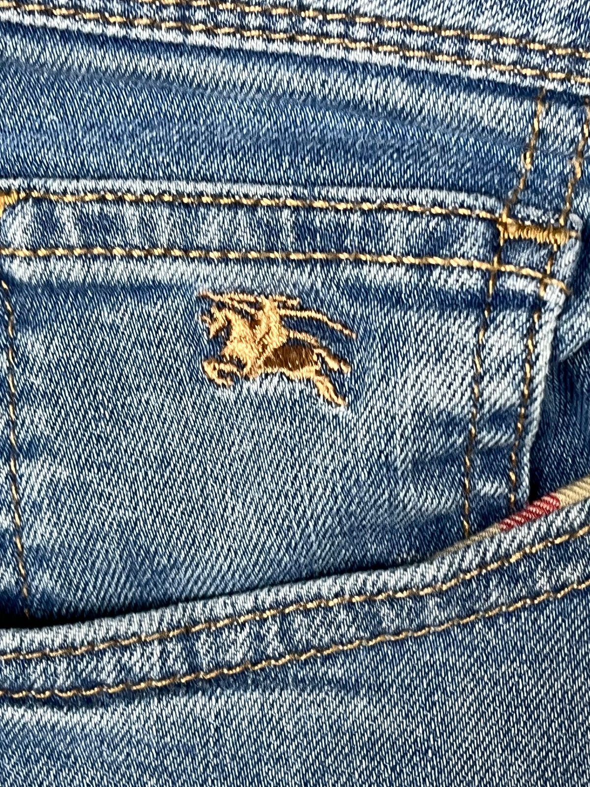 vintage Burberry jeans {S}