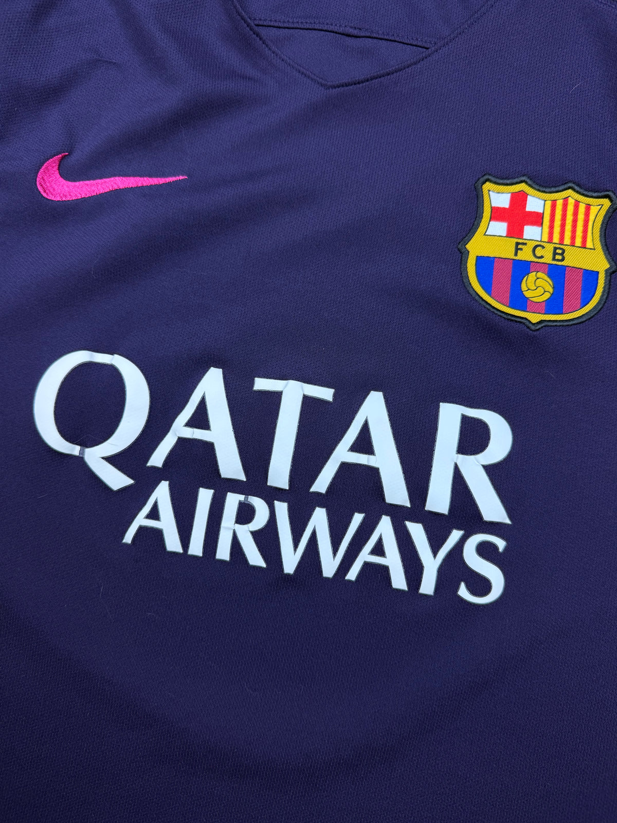 vintage Nike Fc Barcelona away jersey {L}