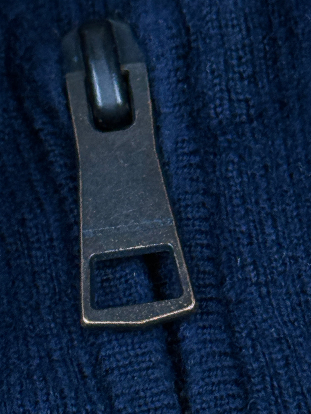vintage Burberry quarterzip {S}