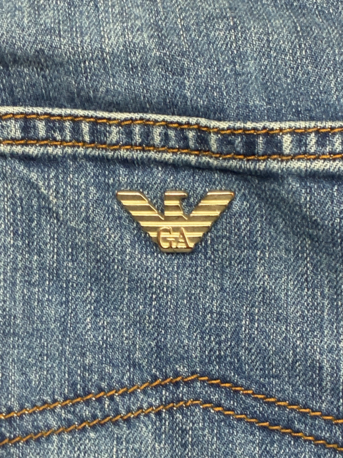 vintage Armani jeans {L}