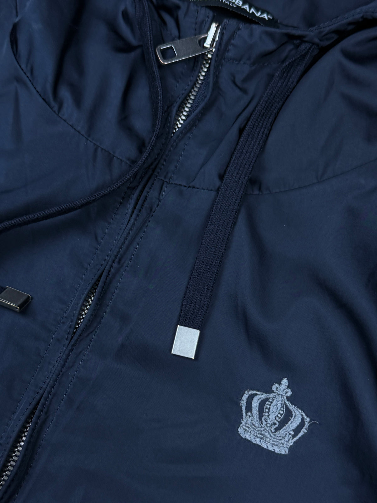 vintage navyblue Dolce & Gabbana windbreaker