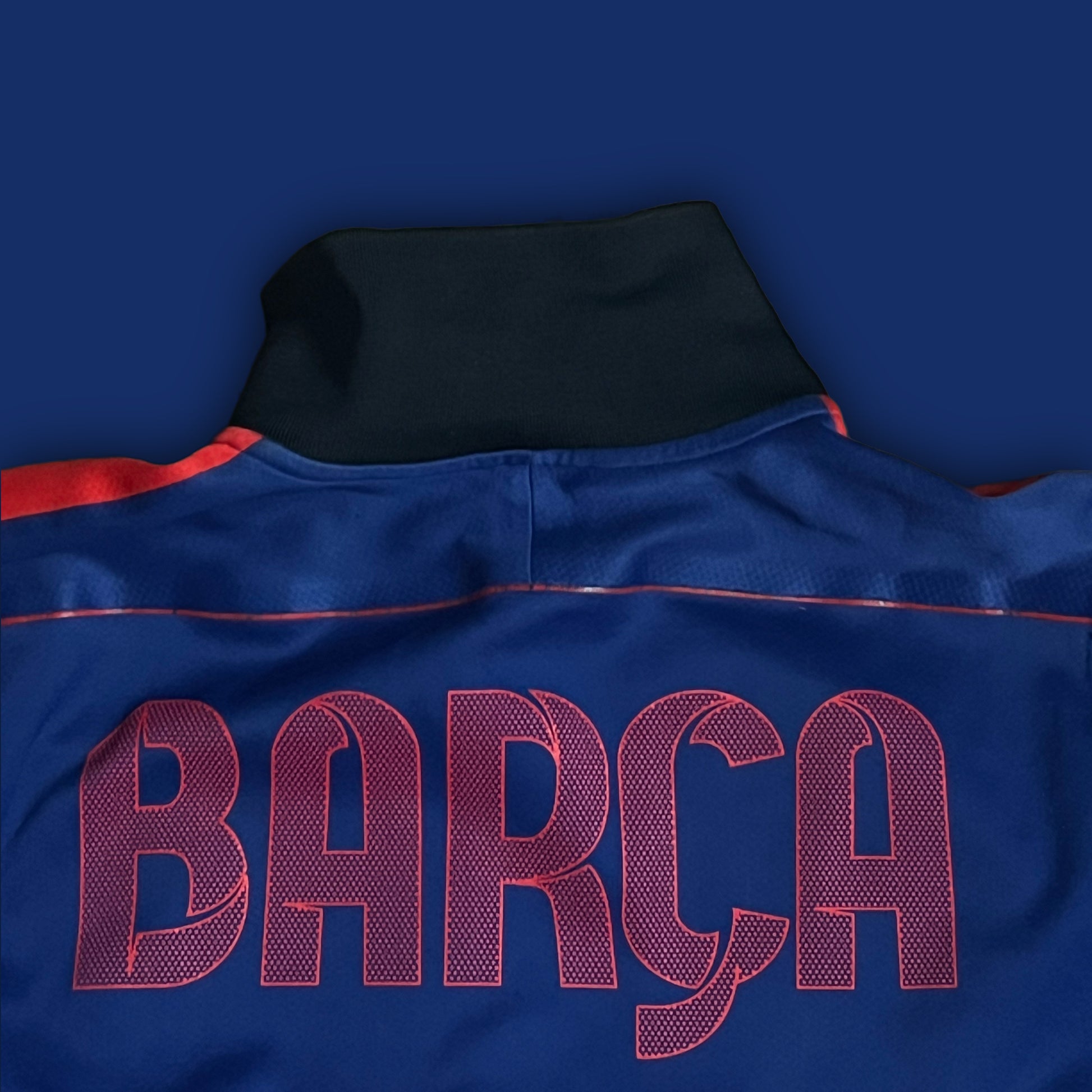 vintage Nike Fc Barcelona trackjacket {S}