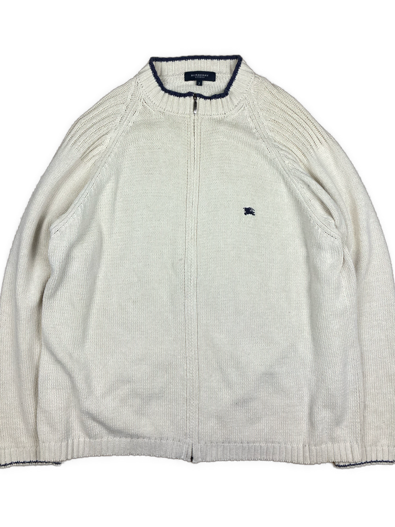 vintage Burberry sweatjacket {XL}