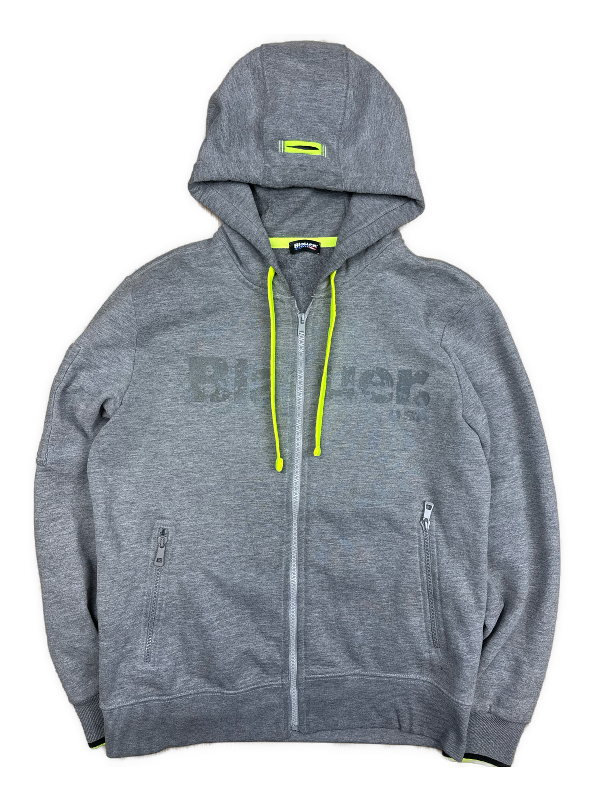 vintage Blauer sweatjacket {L}