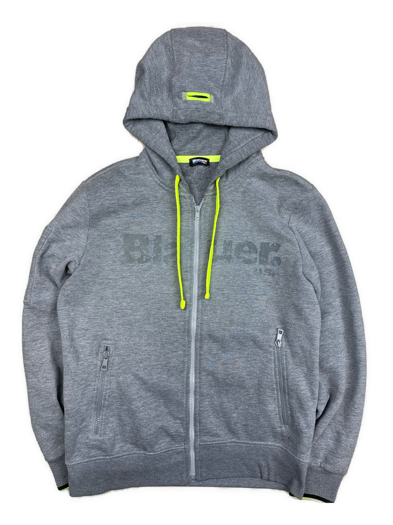 vintage Blauer sweatjacket {L}