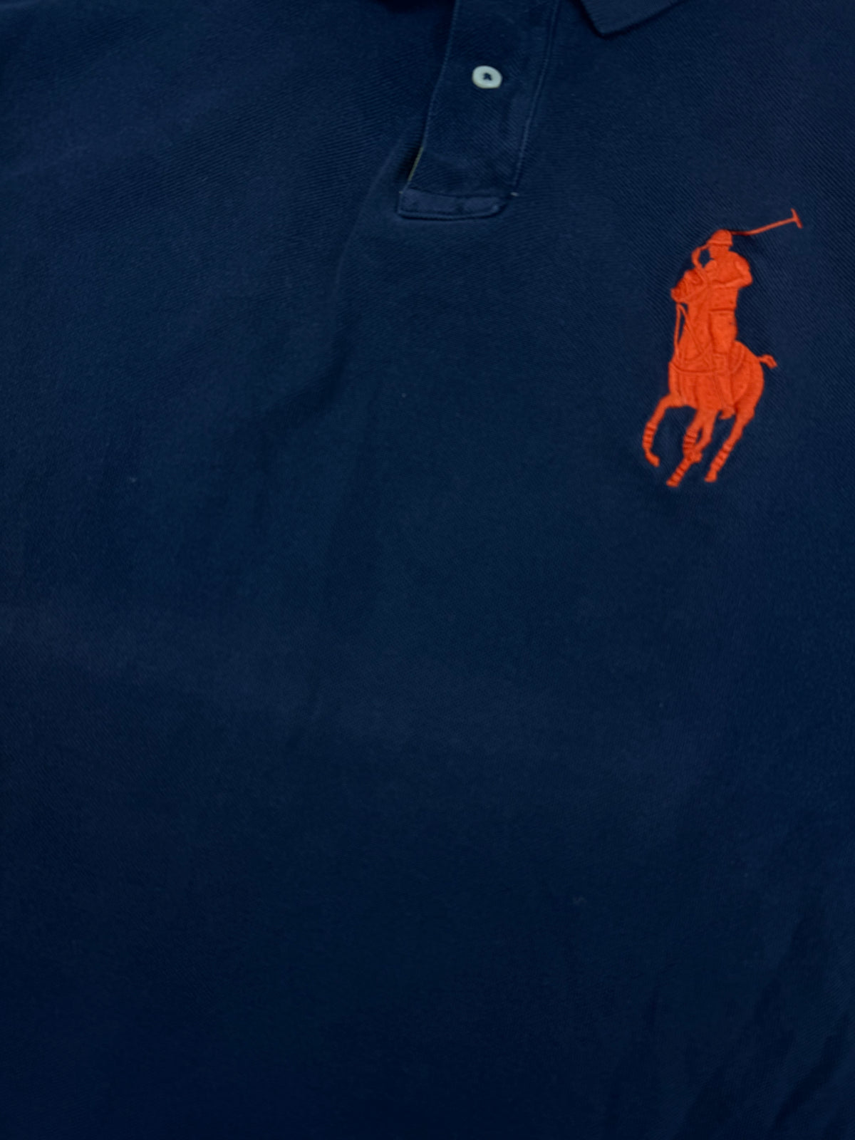 vintage navyblue Polo Ralph Lauren polo {L}