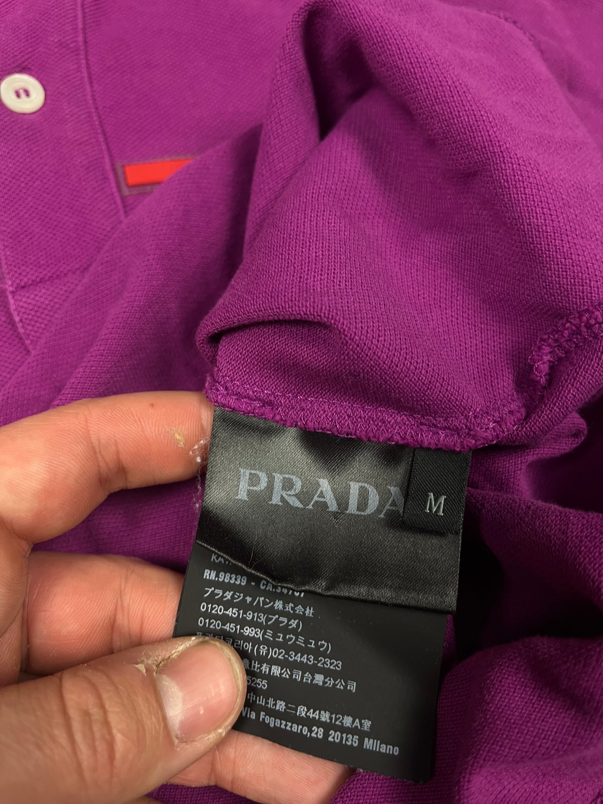 vintage Prada polo {M}