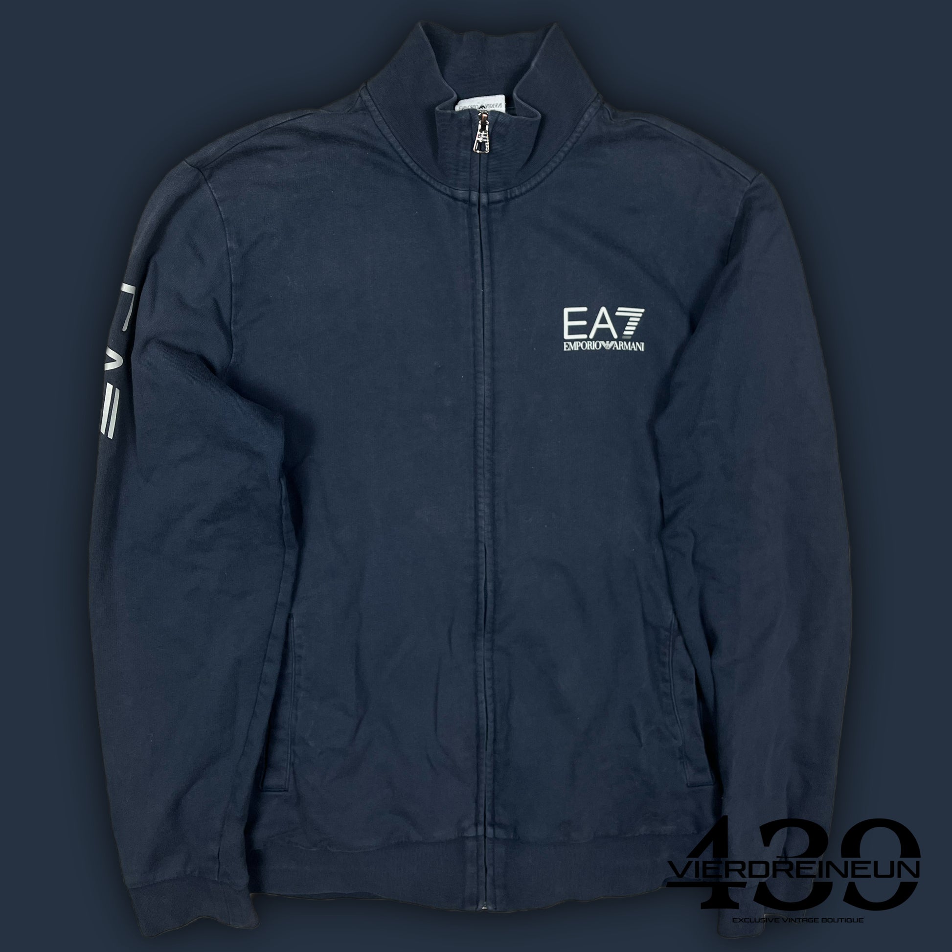 vintage EA7 Emporio Armani sweatjacket {L}