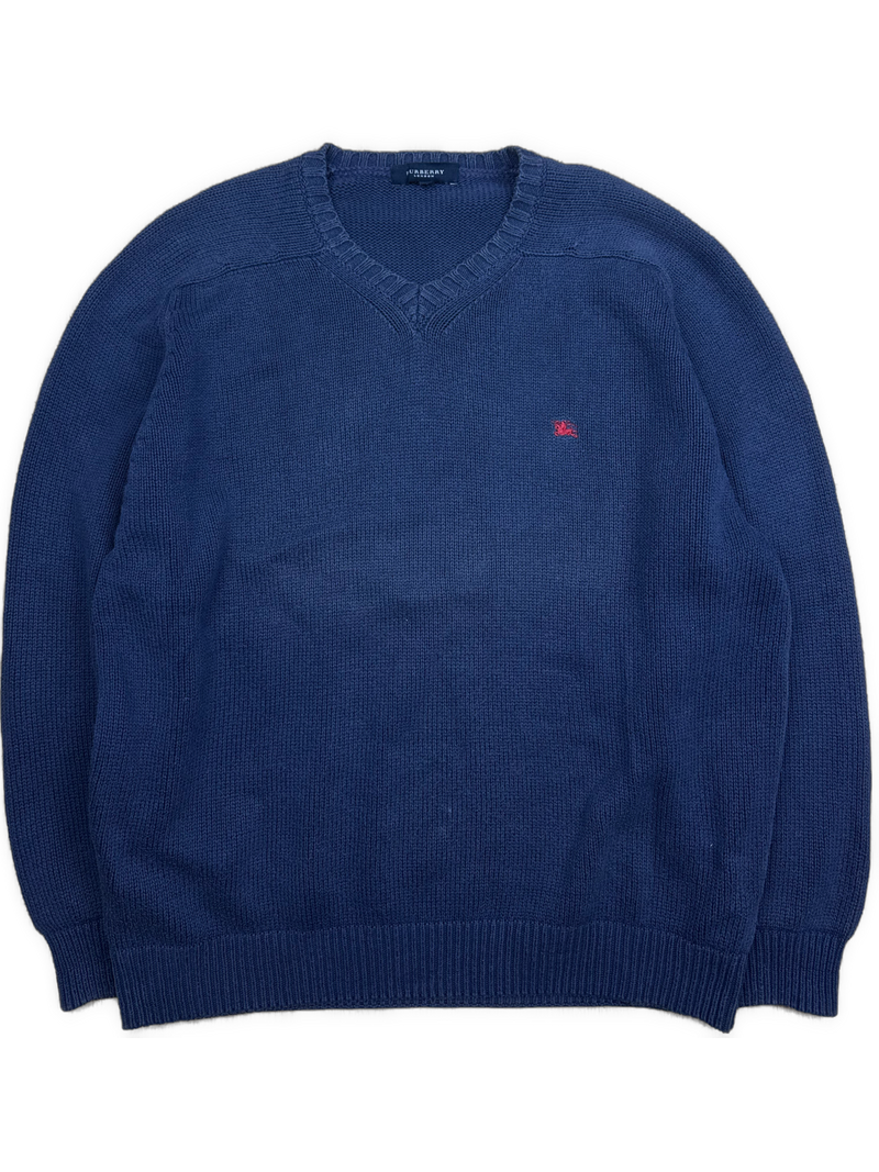 vintage Burberry knittedsweater {XL}