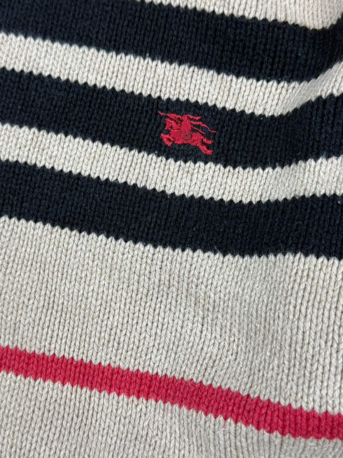 vintage Burberry knittedsweater {XL}