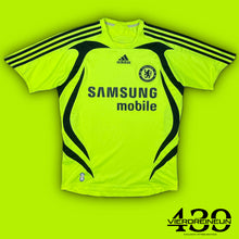 Carica l&#39;immagine nel visualizzatore di Gallery, vintage Adidas Fc Chelsea 2007-2008 away jersey {S}
