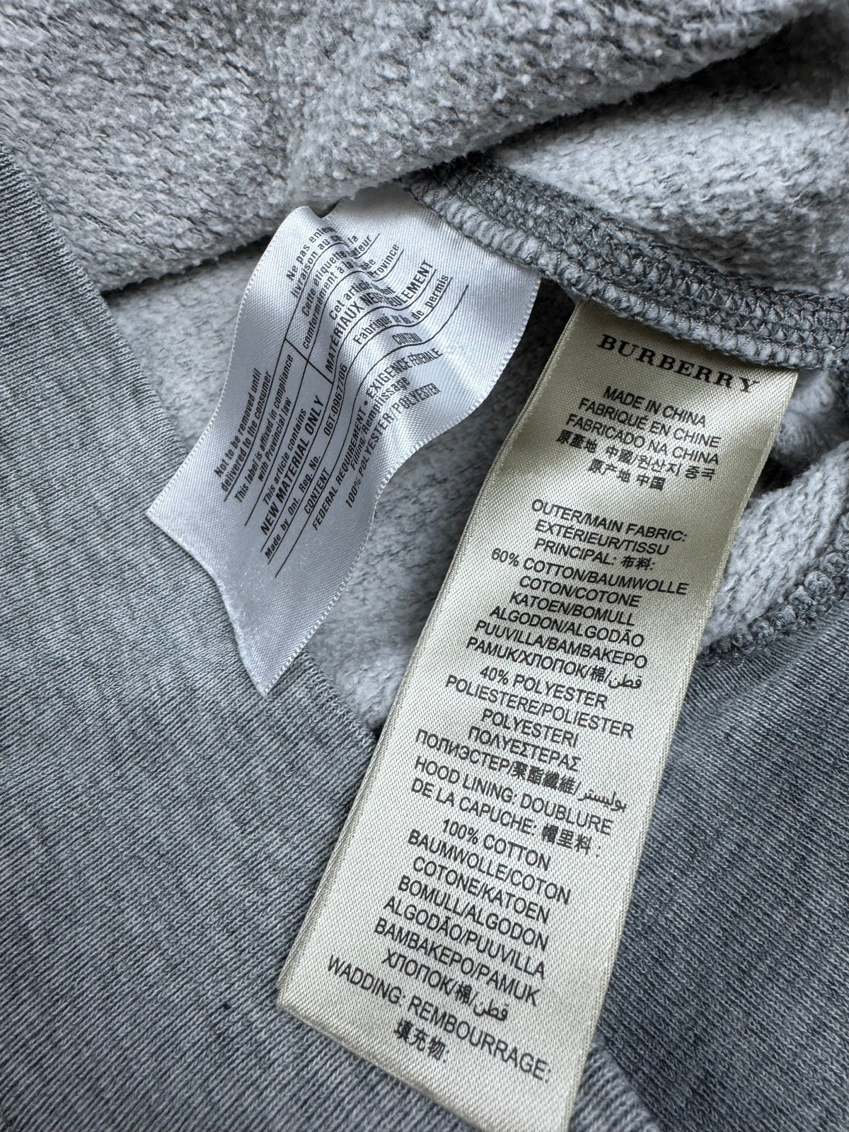 vintage Burberry sweatjacket {S}