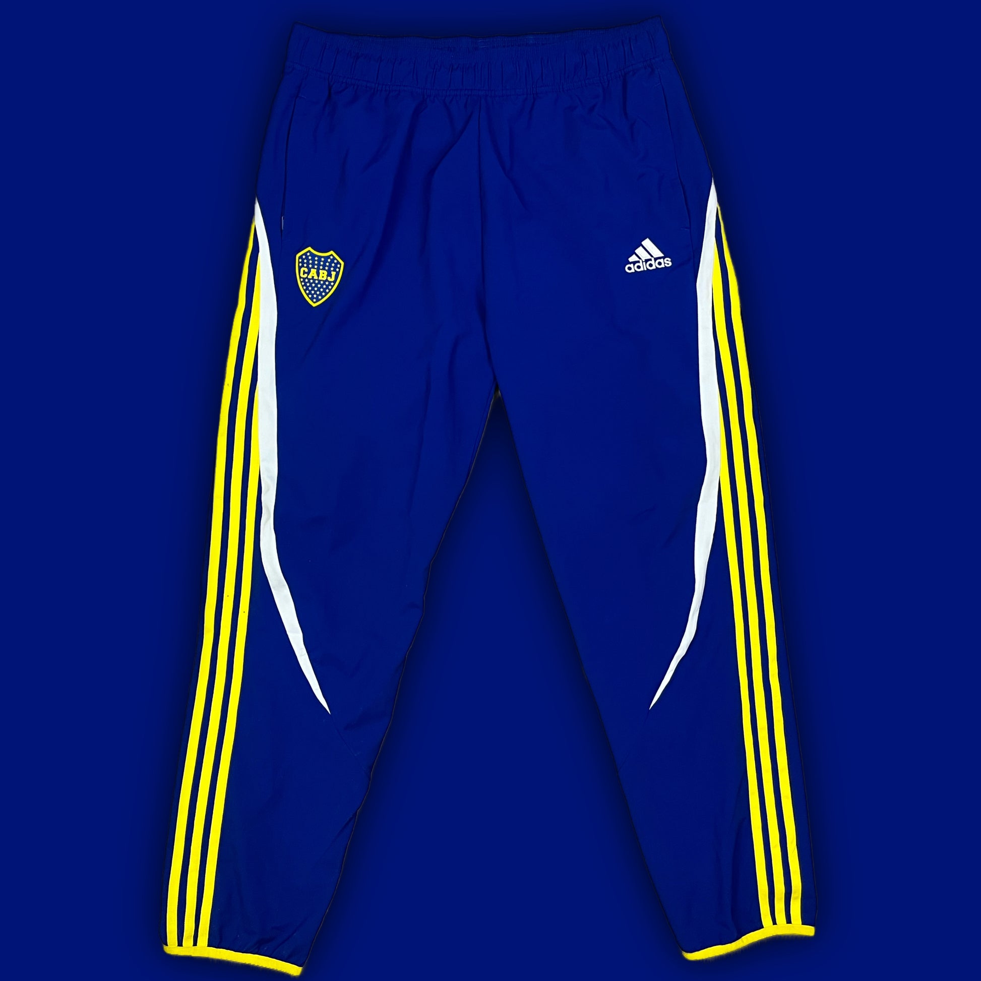 blue Adidas Boca Juniors tracksuit {L}