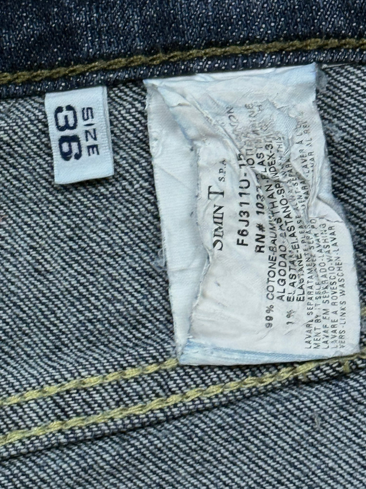 vintage Armani jeans