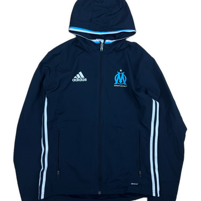 vintage Adidas Olympique Marseille windbreaker {S}
