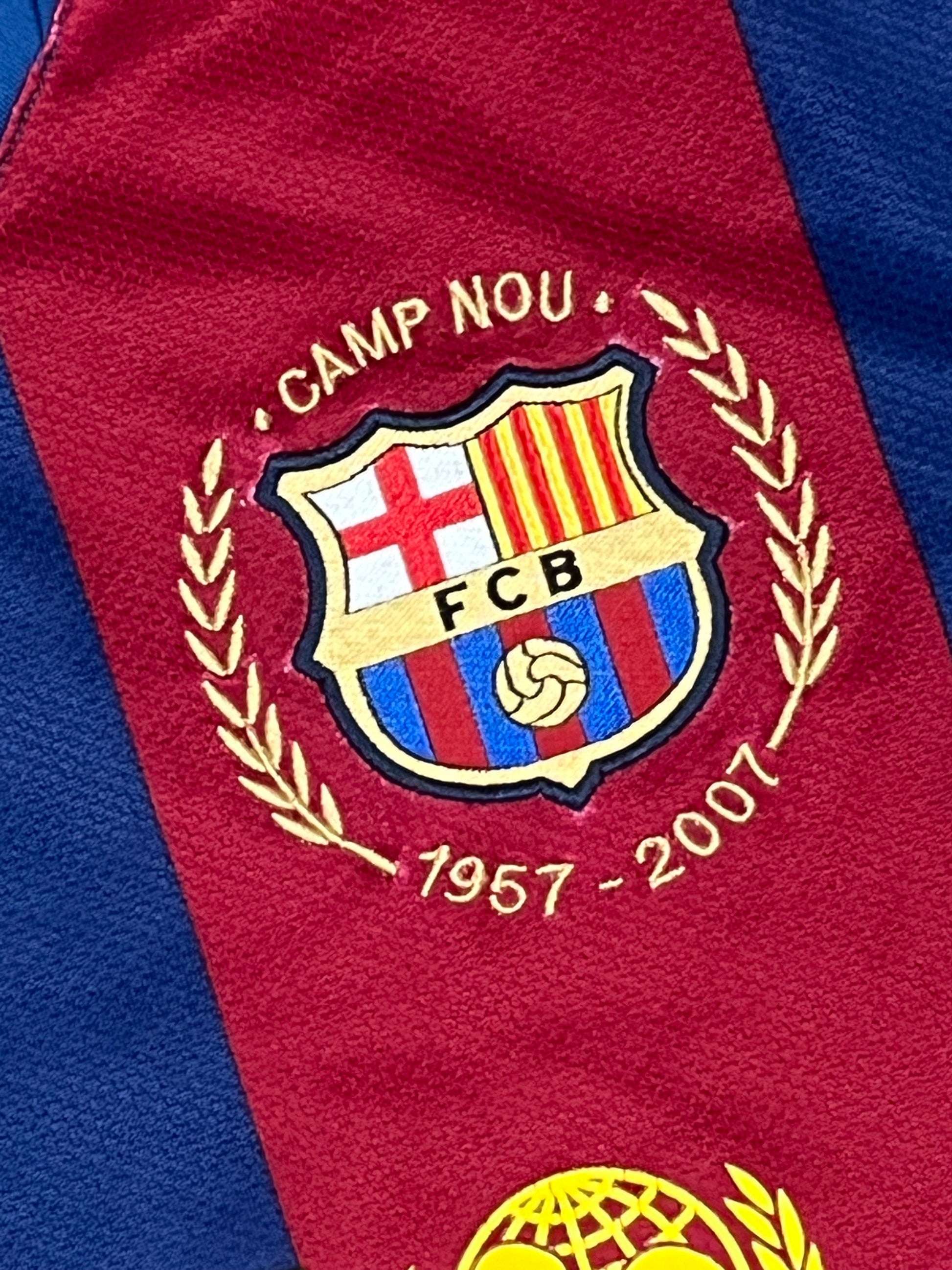 vintage Nike Fc Barcelona 2007-2008 home jersey {S}