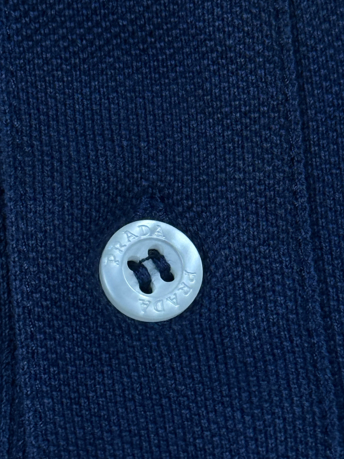 navyblue Prada polo