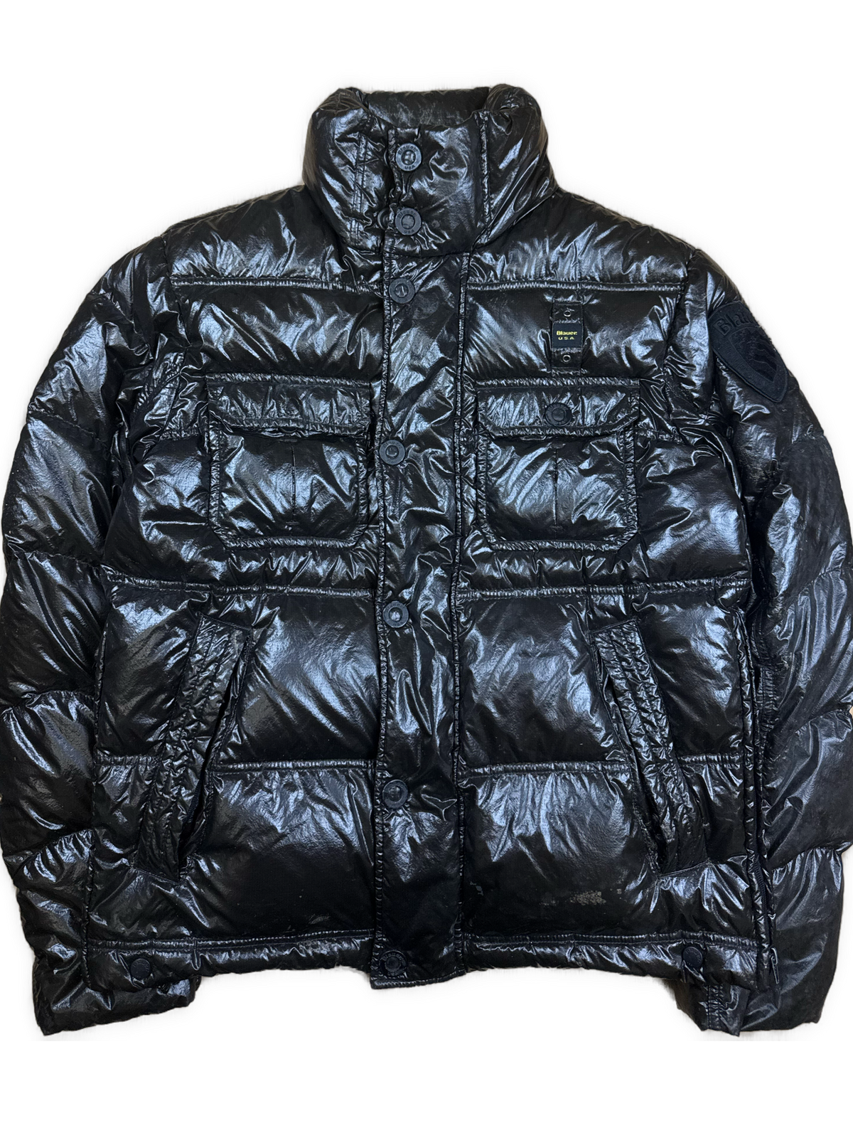 vintage brown Blauer winterjacket