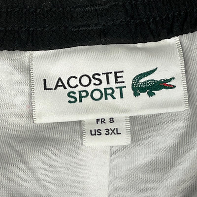 black Lacoste trackpants {XXL}