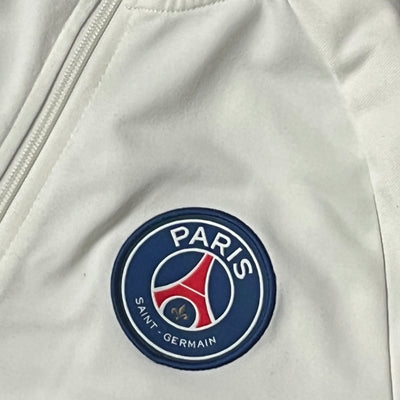 white Nike PSG trackjacket {M}