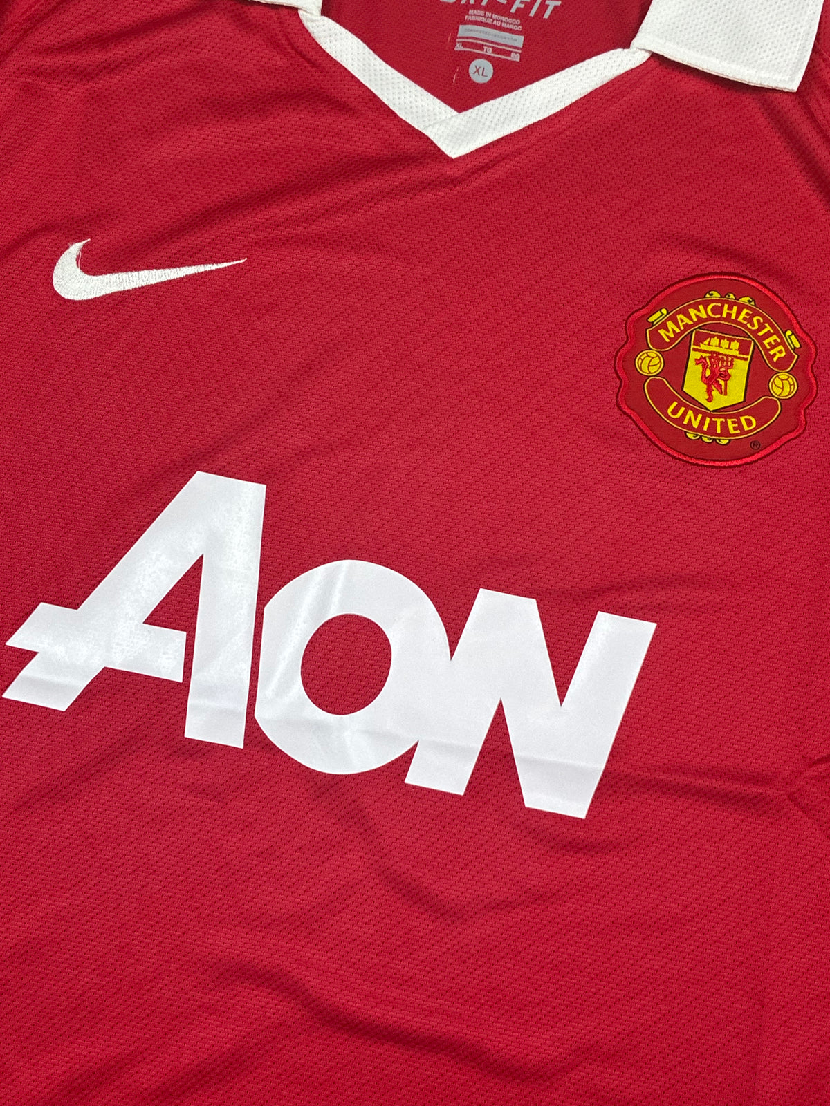 vintage Nike Manchester United home jersey {XL}