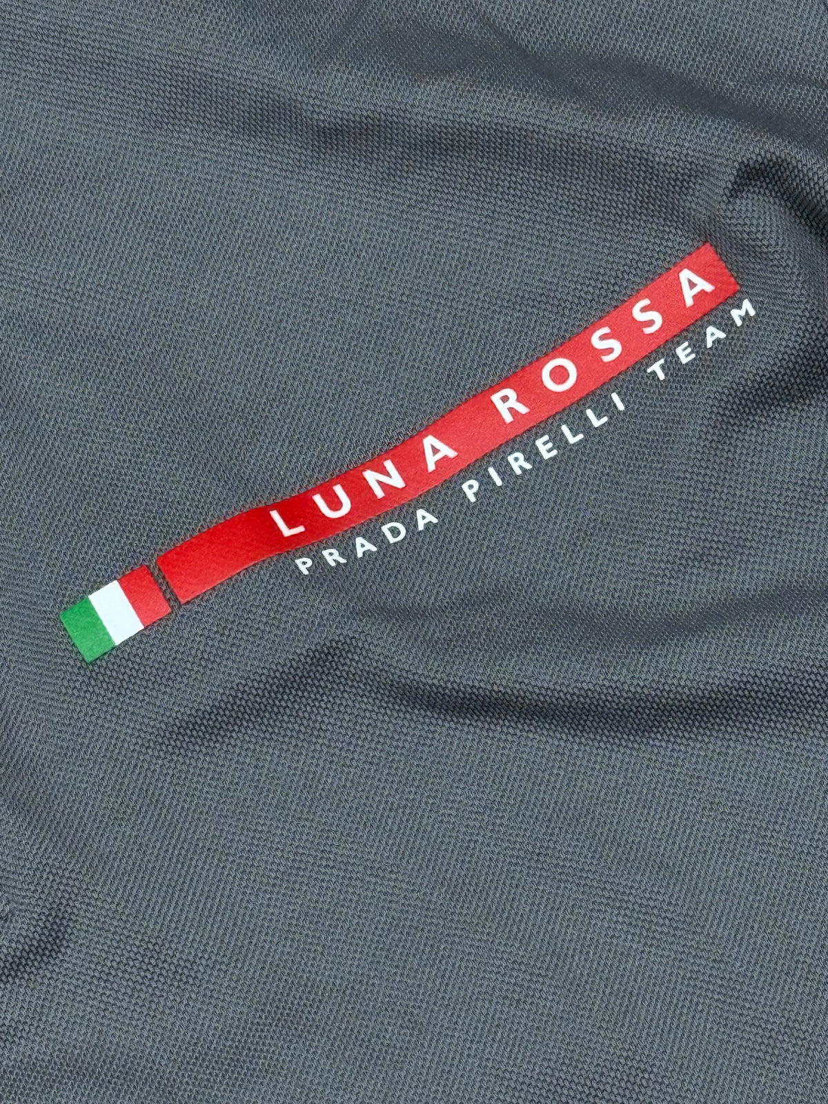 grey Prada Luna Rossa polo