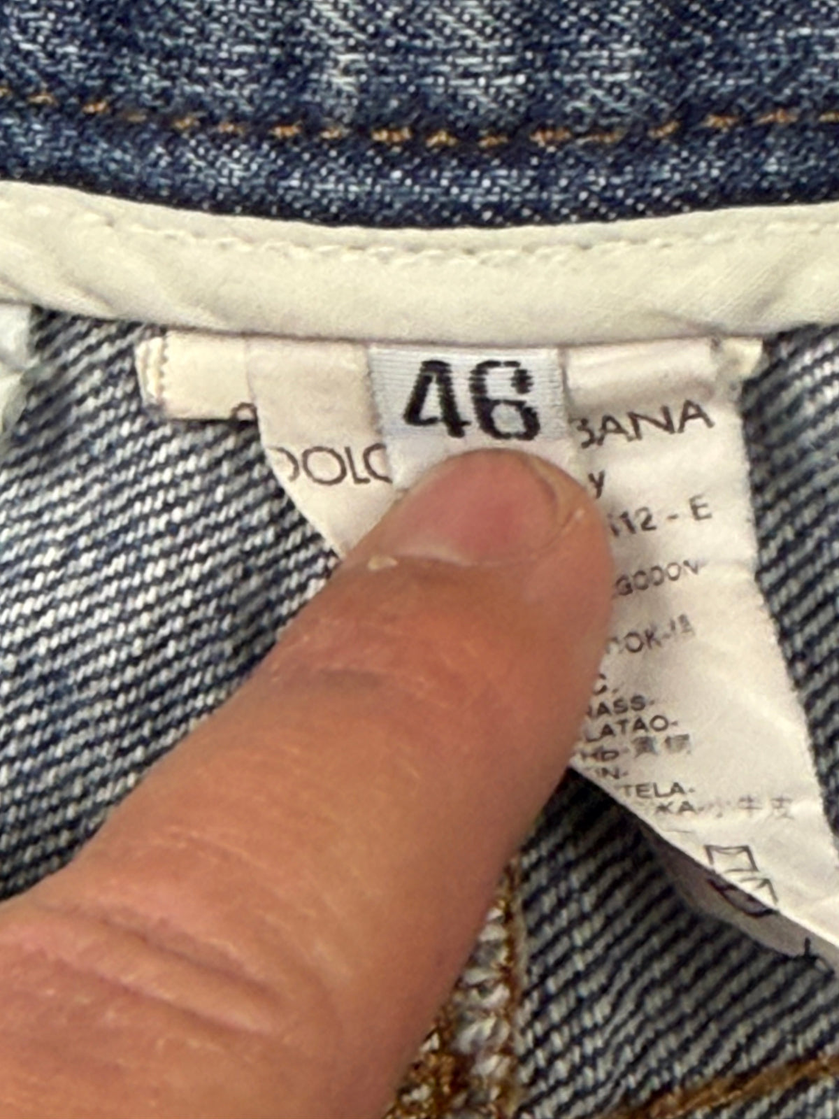 vintage Dolce & Gabbana jeans