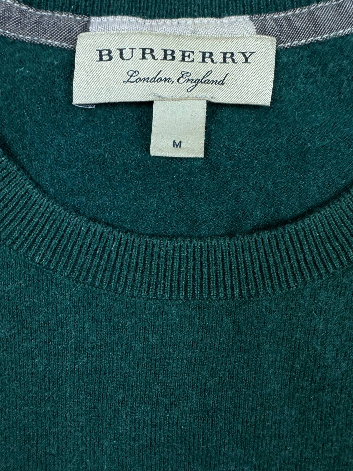 vintage Burberry knittedsweater {M}