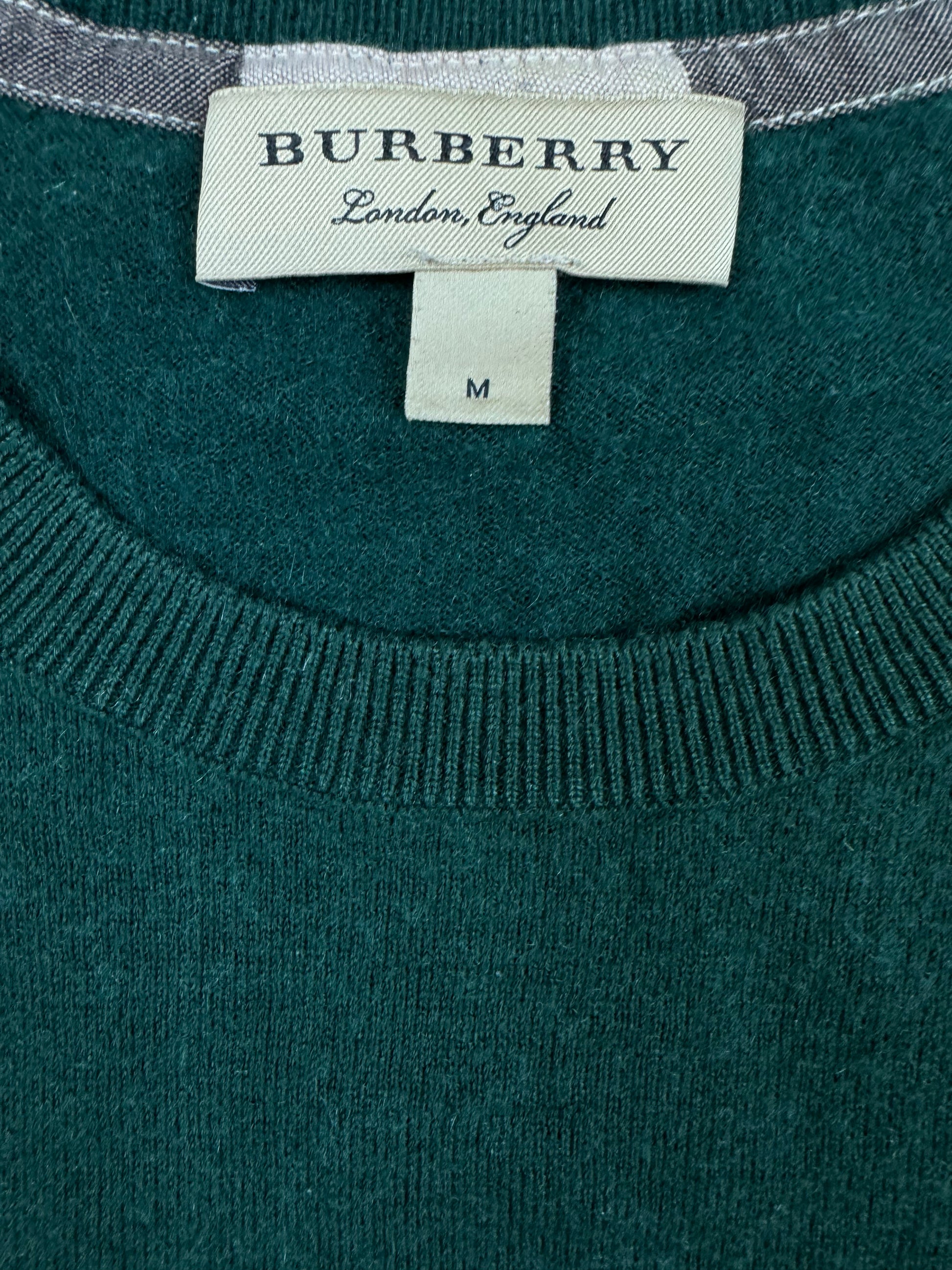 vintage Burberry knittedsweater {M}