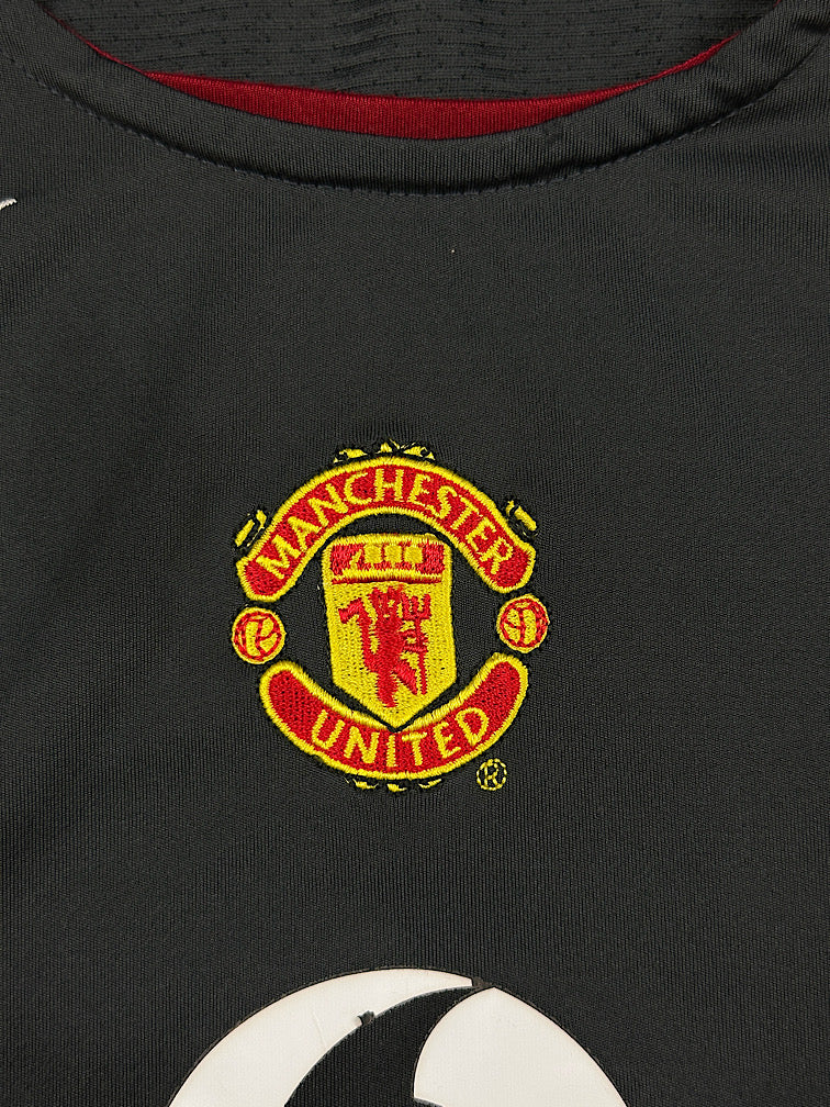 vintage Nike Manchester United trainingjersey {S}