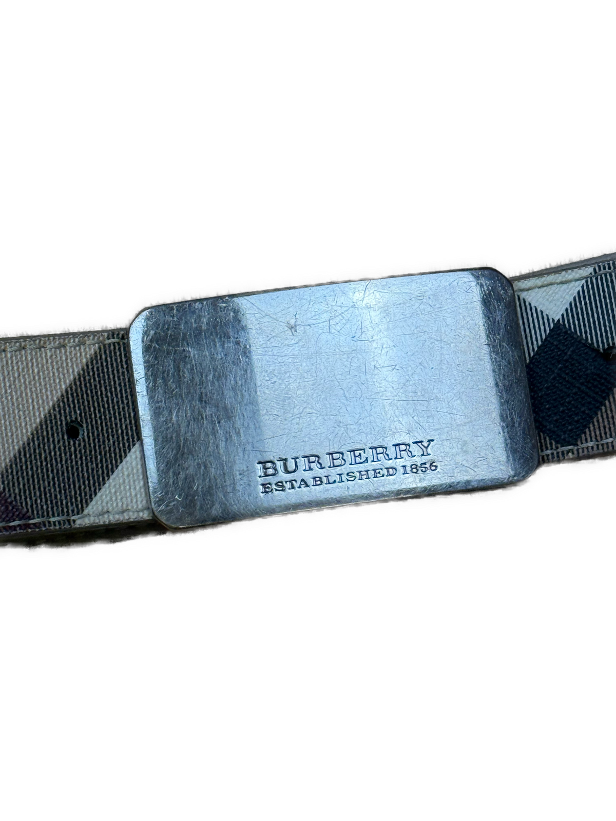 vintage Burberry belt