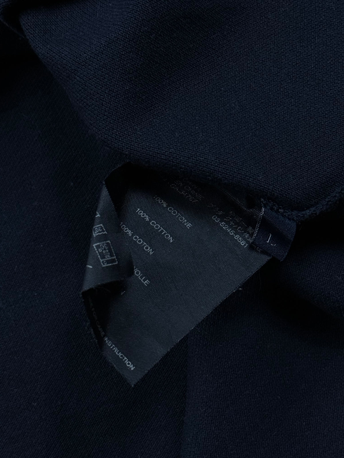 vintage black Prada polo