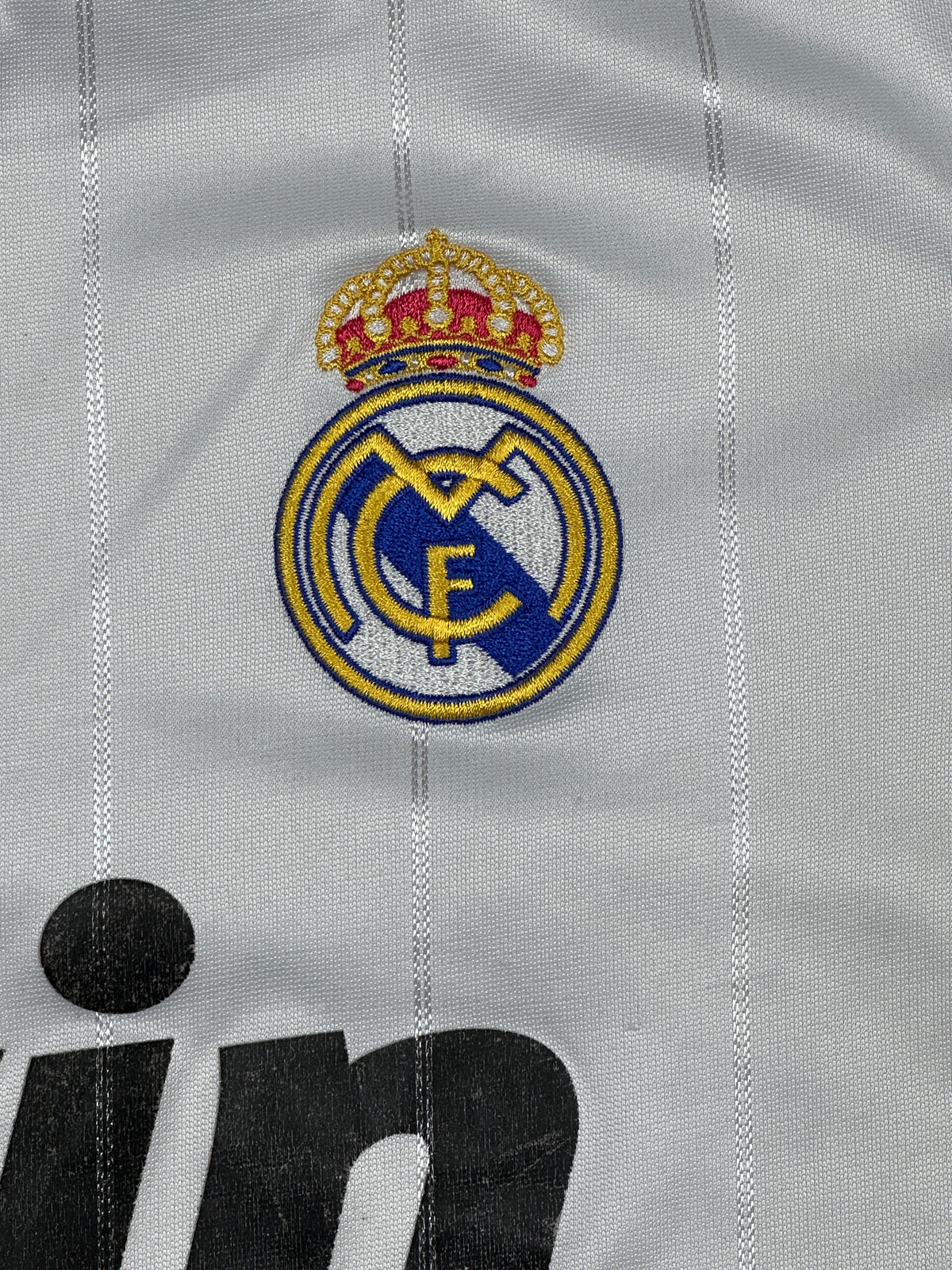 vintage Adidas Real Madrid home jersey {M}